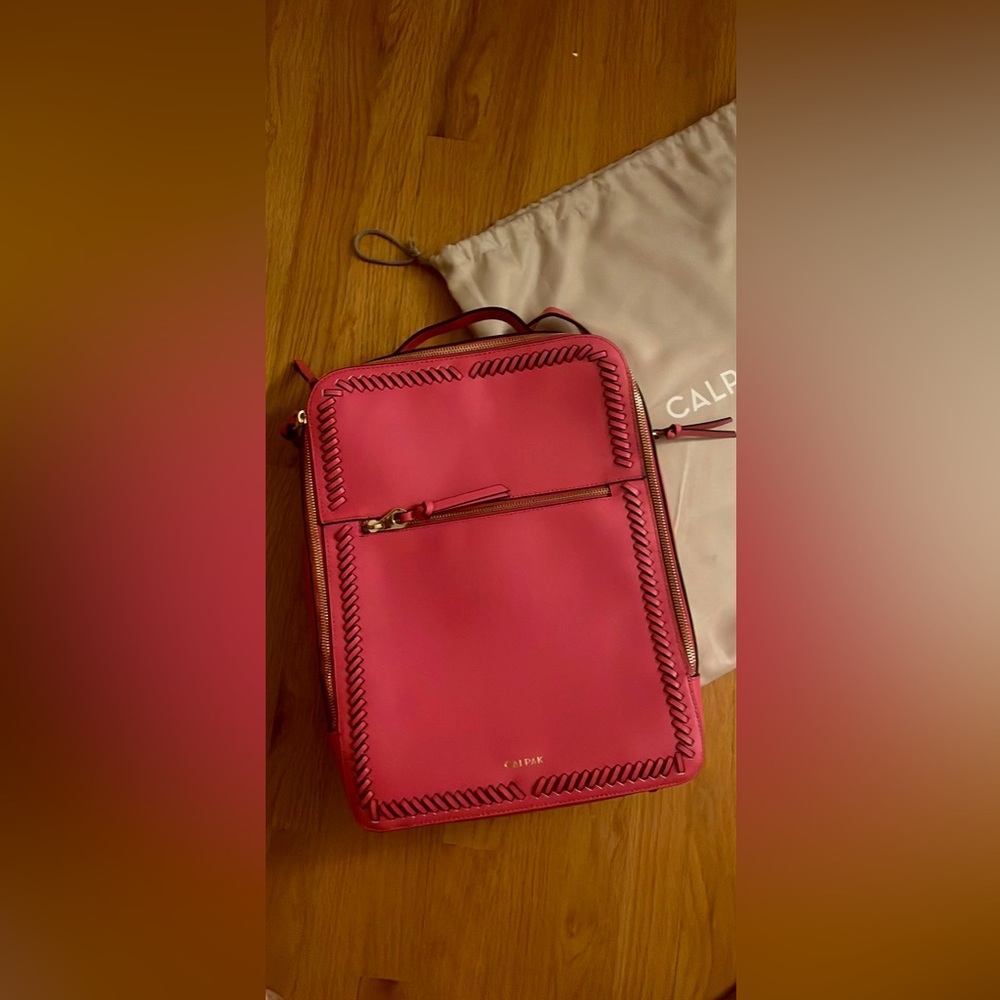Calpak Pink Kaya Laptop Backpack/Bag